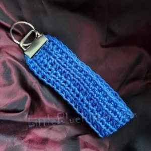 CROCHET WRISTLET KEY CHAIN