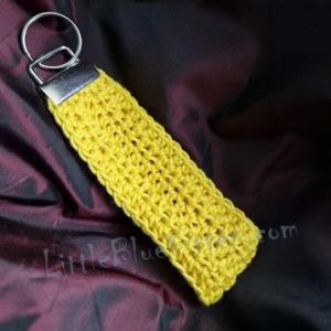 CROCHET WRISTLET KEY CHAIN